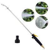 Oniissy Sprayer Wand, Sprayer, Adjustable Stainless Steel Replacement Garden Sprayer Wand with Shut Off Valve
