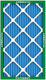 Filterbuy 12x24x1 Air Filter MERV 13 Optimal Defense (4-Pack), Pleated HVAC AC Furnace Air Filters Replacement (Actual Size: 11.50 x 23.50 x 0.75 Inches)