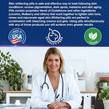 3 Pack Glutathione Whitening Pills - 120 Capsules 2000mg Glutathione - Effective Skin Lightening Supplement - Dark Spots, Melasma & Acne Scar Remover, Hyperpigmentation Treatment - Anti-Aging Antioxidant