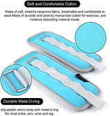 Ankle Weights A Pair of 1/2/3/4/6/8/10/12/20 LBS Wrist Leg Arm Weights for Women Men kids child with Adjustable Straps, Strength weighted for Physical Therapy Running Walking Fitness Gym Workout