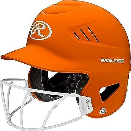 Rawlings | COOLFLO Batting Helmet with Facemask | Fastpitch Softball | One Size fits Most (6 1/2-7 1/2)