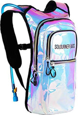 Sojourner Hydration Pack, Hydration Backpack - Water Backpack with 2l Hydration Bladder, Festival Essential - Rave Hydration Pack Hydropack Hydro for Hiking, Running, Biking, Festival Gear