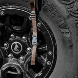 Kelty Highroads Overlanding Shelter - Universal Mount Car Camping Tent with Large Zippered Entry, Aluminum Frame, Adjustable Walls and Windows, UV Protection, Rainproof, Stuff Duffel Included, 2024