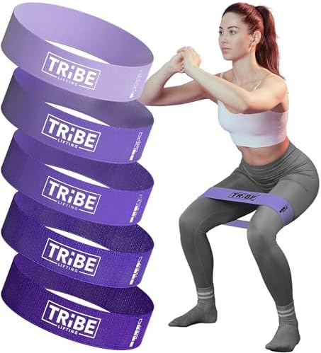 Fabric Resistance Bands for Working Out - Booty Bands for Women and Men - Exercise Bands Resistance Bands Set - Workout Bands Resistance Bands for Legs - Fitness Bands