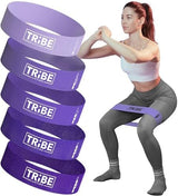 Fabric Resistance Bands for Working Out - Booty Bands for Women and Men - Exercise Bands Resistance Bands Set - Workout Bands Resistance Bands for Legs - Fitness Bands