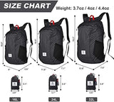 4Monster Hiking Daypack,Water Resistant Lightweight Packable Backpack for Travel Camping Outdoor