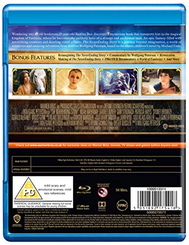 The Neverending Story - 30th Anniversary Edition [Blu-ray] [1984] [Region Free]