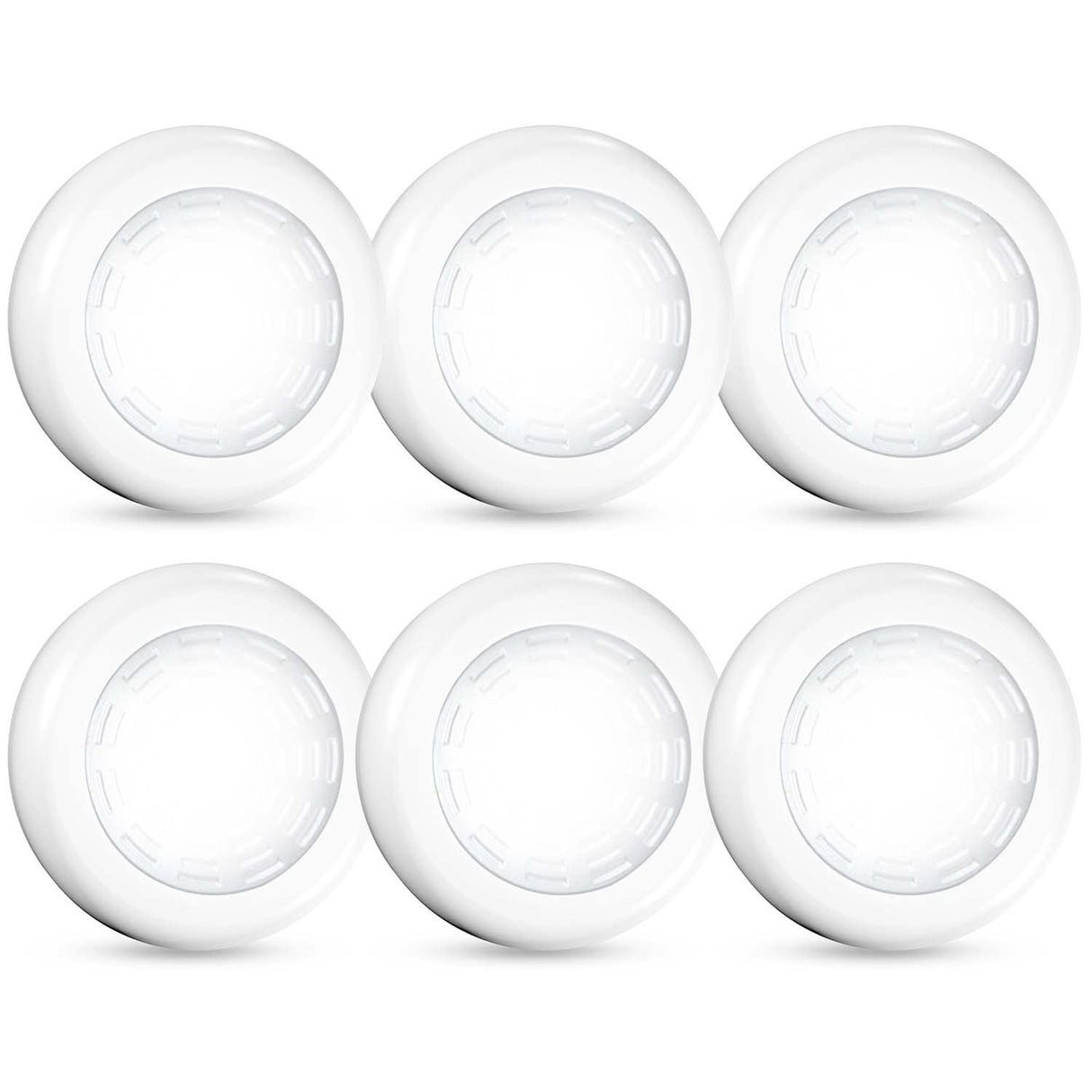 VICOX Tap Light Push Lights, 84-Pack Small Bright LED Puck Light Touch Night Lights Battery Operated Stick on Light for Closet Kitchen Cabinet Classroom DIY Letter Lights Holiday Party Decorations