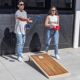 GoSports Portable Cornhole Sets, 8 Styles – Choose 4 x 2 ft or 3 x 2 ft - Boards Include 8 Bean Bags, Travel Case, and Game Rules