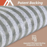 COSY HOMEER Edging Stair Treads Non-Slip Carpet Mat 28inX9in Indoor Stair Runners for Wooden Steps, Edging Stair Rugs for Kids and Dogs, 100% Polyester TPE Backing (15pc, Beige)