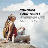 IRON °FLASK Camping & Hiking Hydration Canteens - 3 Lids (Narrow Straw Lid) Leak Proof Vacuum Insulated Stainless Steel - Hot & Cold Double Walled Sports Water Bottle - Sand, 20 Oz