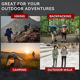 Socks Daze Merino Wool Cushioned Hiking Socks for Men Women, Warm Crew Walking & Boot Socks for Trekking, Work, Outdoor