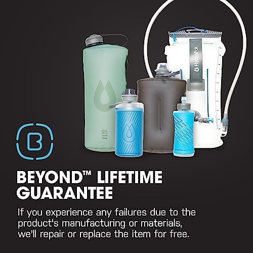 HydraPak Velocity IT (1.5L or 2L Hydration Reservoir) - Insulated Water Bladder/Reservoir for Hydration Pack – Self-Sealing Bite Valve, Leak Proof and Dishwasher Safe