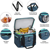 Maelstrom Soft Cooler Bag,Collapsible Soft Sided Cooler,24/30/60/75 Cans Beach Cooler,Ice Chest,Large Leakproof Camping Cooler,Portable Travel Cooler for Grocery Shopping,Camping,Road Trips