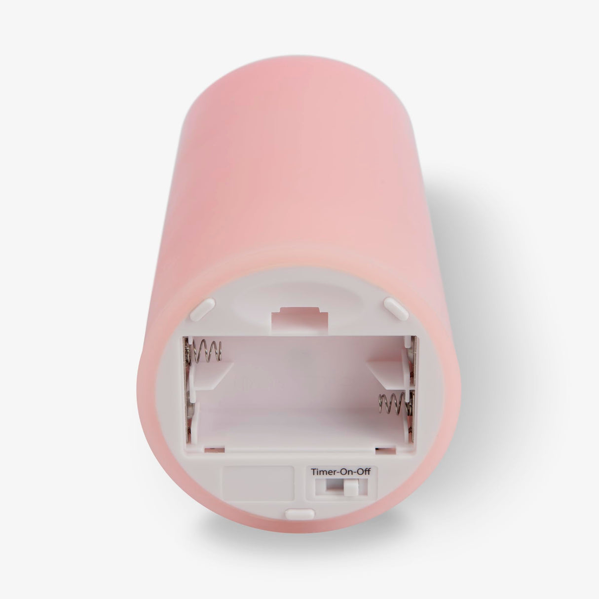 Luminara Blooming Mauve Garden Pillar Candles - Flameless Real-Flame Nature-Inspired Battery Operated LED Decor - Spring Summer Collection - 3" x 6.5"