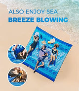 OCOOPA Beach Blanket Waterproof Sandproof, 10'X 9' Extra Large, Soft and Sturdy, Light Weight and Portable, Perfect for Beach Vacation, Famlily Park Picnic, Travel Camping, Outdoor Gifts