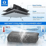 Sukkeen [4 Pack Cooling & Microfiber Towel (40'x12'),Soft Breathable Ice Towel for Yoga, Sport, Running,Gym & More Activities