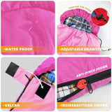 Camping Sleeping Bag, 32℉ Sleeping Bags for Adults Kids Teens Cold Weather Warm Sleeping Bag Winter for 3-4 Season Camping, Camping Gear Equipment, Traveling, and Outdoors