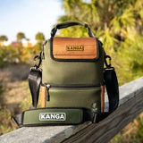 Kanga Insulated Cooler Bag - Soft Cooler Bag - 6 or 12 Can Beer and Seltzer Drink Cooler - Insulated Leak Proof and Durability Tested - Kanga Pouch Cooler