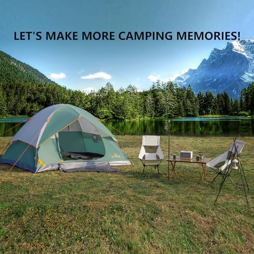 2-12 Person Tents for Camping Waterproof, Backpack Double Layer Tents, Perfect Picnics, Fishing and Backyard Camping