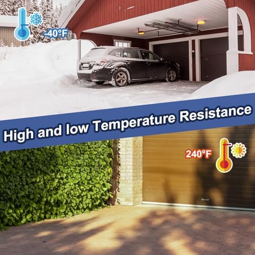 Garage Door Seal P Bulb – 20ft Flexible Weatherproof TPE Seal for Single-Channel Doors, Easy DIY Installation, Extreme Temperature Protection, Prevents Drafts, Noise Reduction, Saves Energy