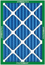 Filterbuy 16x20x2 Air Filter MERV 13 Optimal Defense (2-Pack), Pleated HVAC AC Furnace Air Filters Replacement (Actual Size: 15.50 x 19.50 x 1.75 Inches)