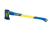 Estwing Axe, 4 lb Forged Head with 36-Inch Fiberglass Handle, Hardened up to 50-55 HRC, Suitable for Cutting, Chopping, Splitting, and Shaping Wood, Model #62441