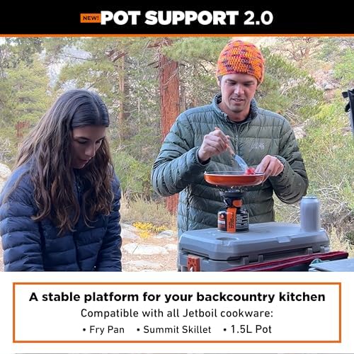 Jetboil Pot Support 2.0 with Foldable Arms for 2025 Jetboil Camp Stove Models, New for 2025