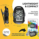 3DFitBud Simple Step Counter Walking 3D Pedometer from 3DActive with Clip & Lanyard - A420S