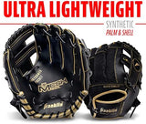 Franklin Sports Kids Baseball Glove + Ball Sets - Meshtek Youth Teeball Gloves for Kids + Toddlers - Left + Right Hand Throw Mitts + Glove Sets with Foam Balls - Boys + Girls Gloves - 9.5" Inch