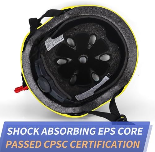 Kids Bike Helmet Ventilation & Adjustable Toddler Helmet for Ages 2-14 Kids Boys Girls Multi-Sport Helmet for Skateboard Roller Skateing Bicycle Scooter blance Bike