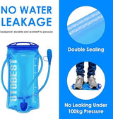 UTOBEST Water Bladder,Hydration Bladder 1L, 1.5L, 2L, 3L Water Bladder for Hiking Backpack, BPA Free, Leak Proof Water Reservoir for Running Cycling
