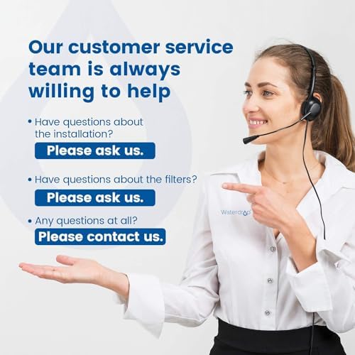 [Original] Waterdrop WD-PF-AL Replacement Alkaline Filters for All Waterdrop Pitcher Filtration System, Improved Coffee Taste, Last Up to 100 Gallons (Pack of 2)