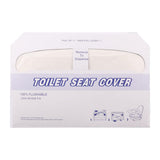 Greenour Disposable Toilet Seat Cover Flushable and Biodegradable Paper Toilet Seat Cover for Adults and Kids, Great for Hotel, Business and Commercial-4 Packs of 250