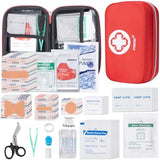 PTEROMY 300 Piece First Aid Kit, Portable Small Emergency Kits Compact 1st Aid Kit with Hard Storage Case for Car, Travel, Home, Camping, Outdoor, Hiking