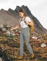 TBMPOY Women's Hiking Cargo Pants Lightweight Water Resistant Quick Dry Fishing Camping Travel Work Pant with 6 Pockets