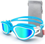 ZIONOR G1 Polarized Swimming Goggles for Unisex Adult Women Anti Fog 100% Anti UV Diving Goggles