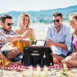 Maelstrom Soft Cooler Bag,Collapsible Soft Sided Cooler,24/30/60/75 Cans Beach Cooler,Ice Chest,Large Leakproof Camping Cooler,Portable Travel Cooler for Grocery Shopping,Camping,Road Trips