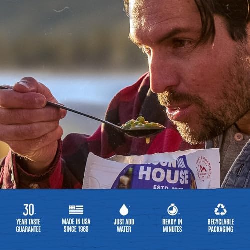 Mountain House Essential Bucket | Freeze Dried Backpacking & Camping Food | 22 Servings | Gluten-Free