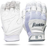 Franklin Sports MLB Baseball Batting Gloves - Shok-Sorb X Batting Gloves for Baseball + Softball - Adult + Youth Padded Non-Sting Batting Glove Pairs - Multiple Colors + Sizes