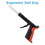 2025 Upgrade Grabber Reacher Tool, 360° Rotating Head, Wide Jaw, 32" Foldable, Trash Claw Grabbers for Elderly, Reaching Tool for Trash Pick Up Stick, Litter Picker, Arm Extension (Orange3)