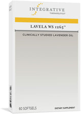 Integrative Therapeutics Lavela WS 1265 - Lavender Essential Oil Supplement for Sleep & Stress Support* - Dairy-Free - 60 Softgels (60 Servings)