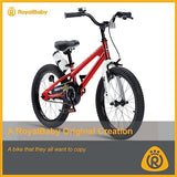 RoyalBaby Kids Bike EZ Freestyle Training Free Balance to Pedal Easy Learning Bicycle, 12-18 Inch for Toddlers to Big Kids