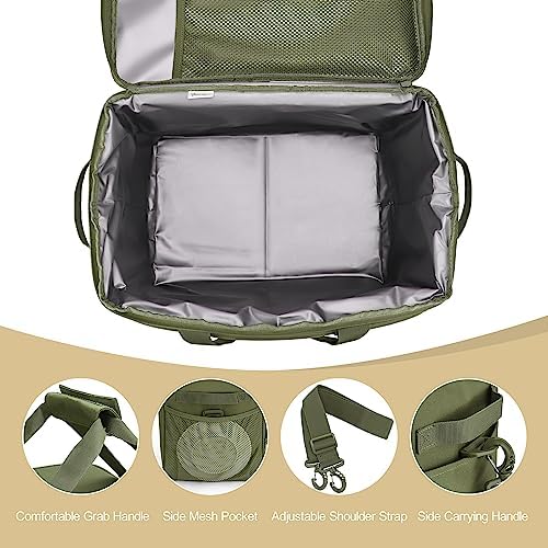 Cooler Bag 48-Can Insulated Leakproof Soft Cooler Large Collapsible Portable Travel Cooler Bags 32L for Picnic, Waterproof Soft Ice Chest for Camping, Beach, Fishing, Outdoor - 32 Quart