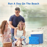 OUTXE Ice Packs for Coolers - Large- 10 x 13 Inch, Space Saving - Reusable, Long Lasting, Cold Freezer Packs for Coolers&Totes to Keep Food Fresh