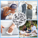 BigOtters 500PCS Compressed Towels, Bulk Disposable Towels for Face Portable Washcloths for Travel Expandable Wipes Tablets Survival Gear Kit for Outdoors Camping Hiking Hotel