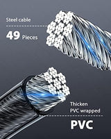 Bike Lock Cable with Combination,High Security 5-Digit Resettable Combination Bicycle Lock Anti-Theft, with Mounting Bracket for Bikes and Scooters
