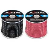 10 Gauge Marine Wire Include 10 AWG 50FT Red & 50FT Black,10 Gauge Marine Grade Wire Tinned Copper Electrical Cable for Automotive Boat Speakers Battery Lighting Solar Panel Camper Trailer
