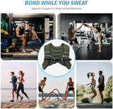 ZELUS Weighted Vest, 6lb/8lb/12lb/16lb/20lb/25lb/30lb Weight Vest with Reflective Stripe for Workout, Strength Training, Running, Fitness, Muscle Building, Weight Loss, Weightlifting