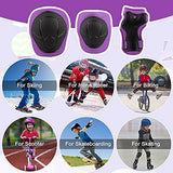 Kids Protective Gear Set Knee Pads for Kids 3-14 Years Toddler Knee and Elbow Pads with Wrist Guards 3 in 1 for Skating Cycling Bike Rollerblading Scooter